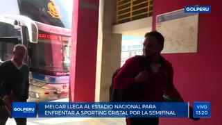 ¡Quieren mantener el resultado! Melgar llegó al Estadio Nacional para el duelo ante Sporting Cristal [VIDEO]