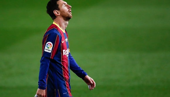 Lionel Messi marcó uno de los goles del empate entre Barcelona y Valencia. (Getty)