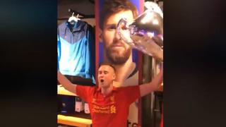 Armaron la fiesta: hinchas del Liverpool festejaron su sexta Champions en tienda del 'Barza' [VIDEO]