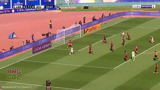 Los dejó ‘Frías’: Adonis Uriel marcó el 1-0 del Defensa y Justicia vs. Lanús por la final de la Copa Sudamericana [VIDEO]
