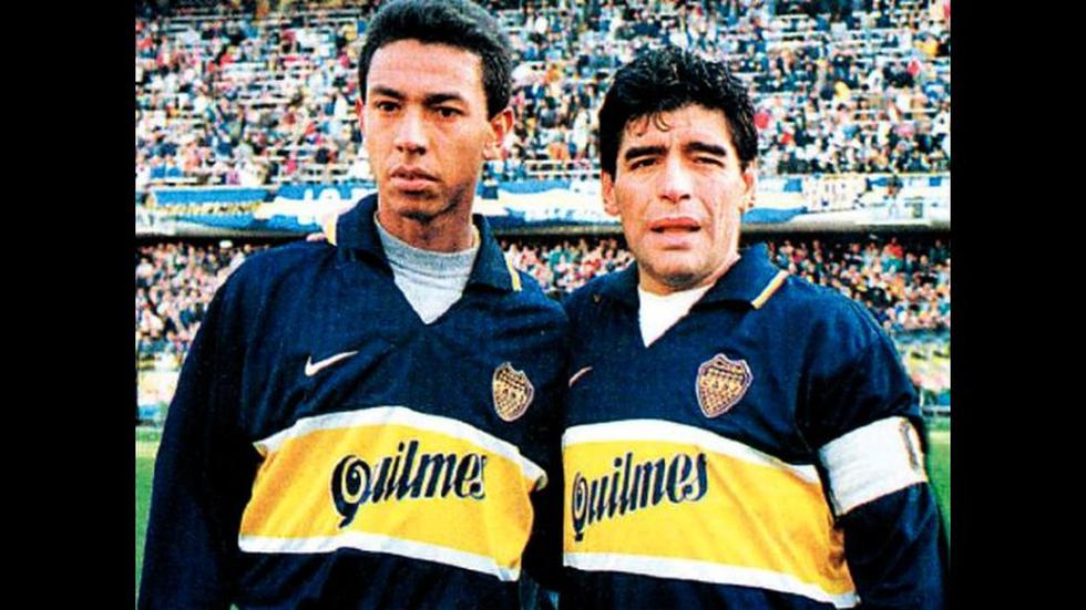 Nolberto Solano en Boca Juniors (1997-1998) (USI)