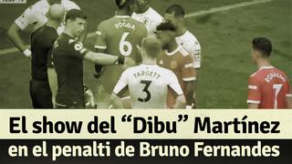 ‘Dibu’ Martínez y su baile tras provocar a Cristiano Ronaldo para que ejecute un penal