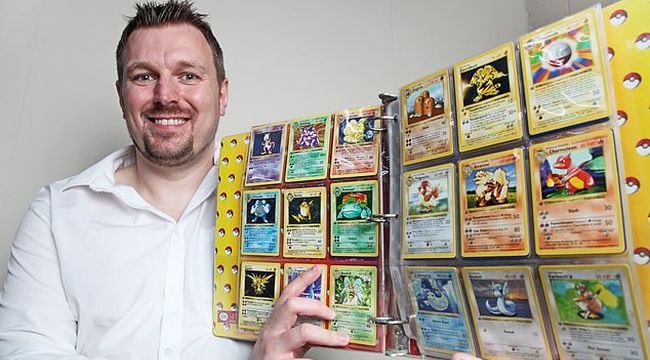Un hombre descubrió que su colección de cartas Pokémon está valorizada en 44 mil dólares. (Carter News / Difusión)
