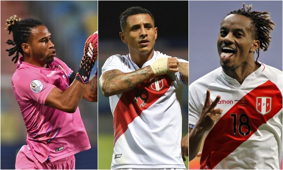 Gallese, Yotún y Carrillo han sumado más minutos en el año con la Blanquirroja. (Fotos: Agencias)