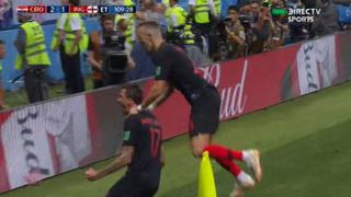 El gol de Mandzukić para poner a Croacia a un paso de la final del Mundial [VIDEO]