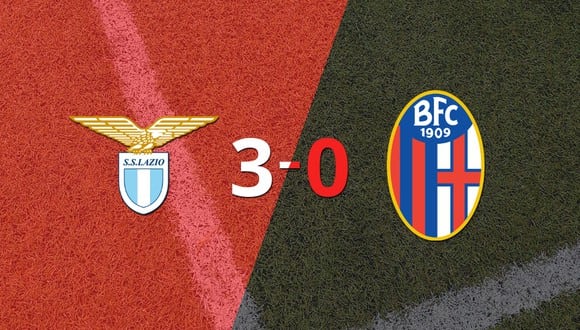 Lazio goleó 3-0 a Bologna con doblete de Mattia Zaccagni