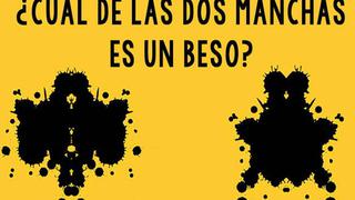 Para ti, ¿cuál de las dos manchas es un beso? Test de personalidad revelará si eres cariñoso