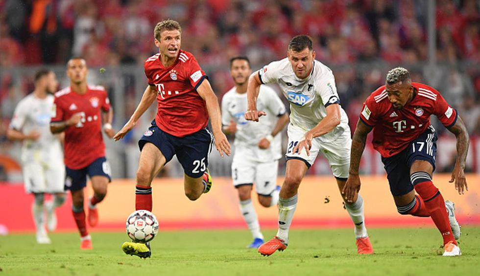 Bayern Munich derrotó 3-1 a Hoffenheim en su debut por la Bundesliga 2018-19 en el Allianz Arena. (Getty Images)