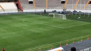 Perú vs. Nueva Zelanda: así luce la cancha del Estadio Nacional a un día del partido [VIDEO]