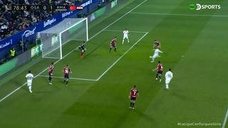 ¡Gol de Fede Valverde! El 1-0 de Real Madrid vs. Osasuna tras asistencia de Vinicius [VIDEO]