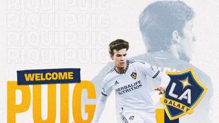 Nueva ruta: Riqui Puig, oficializado como nuevo jugador de LA Galaxy de la MLS