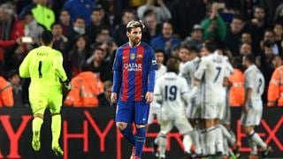 Esa cara lo dice todo: la reacción de Messi tras el gol de Ramos 'in extremis'
