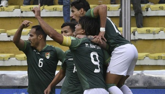 Bolivia es octava de las Eliminatorias Qatar 2022, con 15 puntos. (Foto: AFP)