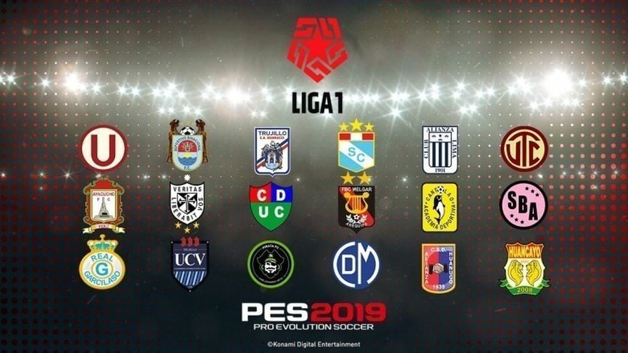 Liga 1 y Liga 2 en PES 2019