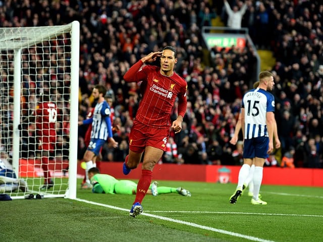 16. Virgil van Dijk tiene 45 goles.