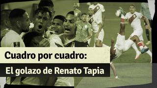 Cuadro por cuadro: Así fue el golazo de ‘chalaca’ de Renato Tapia para el 1-0 de la ‘bicolor’