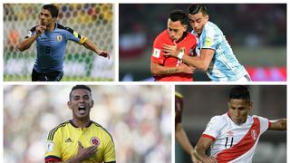 Eliminatorias: el once ideal de la quinta jornada en Sudamérica (FOTOS)
