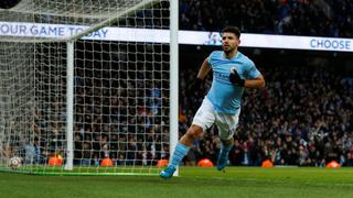 Tremenda pared: taconazo de Gundogan y gol de Agüero para la goleada del Manchester City [VIDEO]