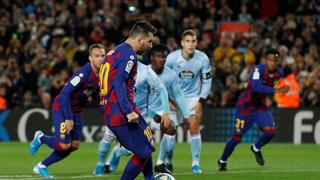 Lionel Messi sigue en racha: el gol del 1-0 al Celta en Camp Nou por Liga Santander [VIDEO]