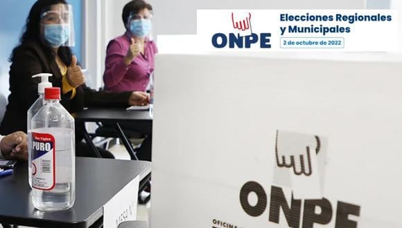Más de 500 mil personas serán seleccionadas como miembro de mesa para las Elecciones Regionales y Municipales 2022 (Foto: ONPE)