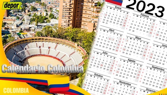 Calendario 2023 en Colombia: conoce cuántos días festivos y feriados tendrá este año (Foto: composición).