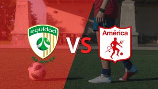 Ya juegan en el Campín, La Equidad vs América de Cali