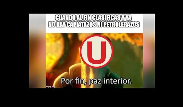 Universitario de Deportes ganó ante Carabobo y los memes no tardaron en viralizarse. (FACEBOOK)