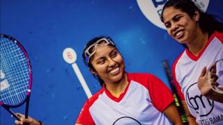 ¡Palmas para ellas! Mía Rodríguez y Nathaly Paredes ganaron histórica medalla de bronce en Mundial de frontenis