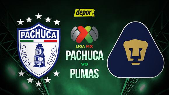 Pachuca vs. Pumas EN VIVO: a qué hora y dónde ver por Liga MX. (Video:ViX)