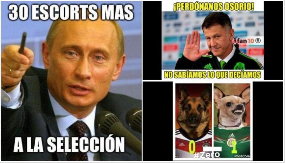Los mejores memes del México vs. Alemania por el Mundial Rusia 2018 (Facebook).