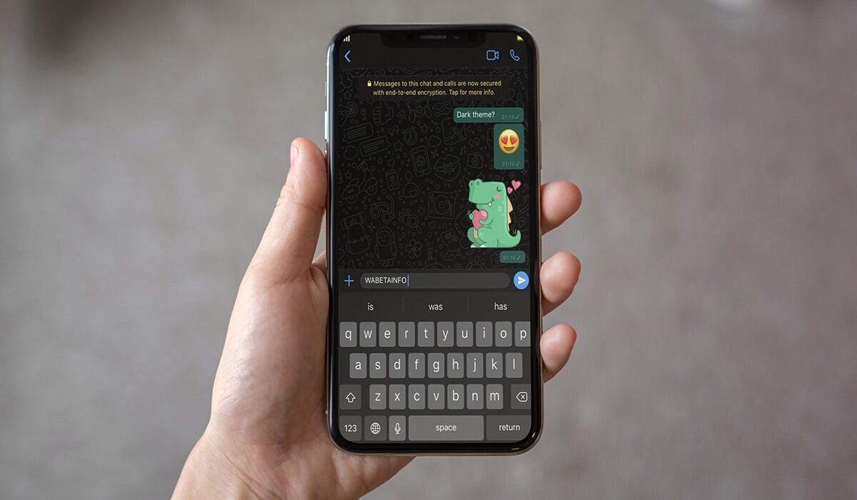 ¿Ya llegó el "modo oscuro" a WhatsApp en los iPhone? Esto es lo que tienes que saber. (Foto: WhatsApp)