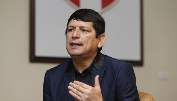 Agustín Lozano es el presidente de la Federación Peruana de Fútbol. (Foto: FPF)