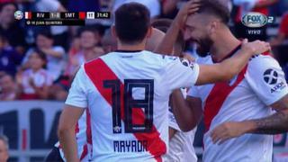 ¡Otra 'joya' de Juanfer! Golazo de Quintero para el 1-0 de River Plate ante San Martín Tucumán [VIDEO]