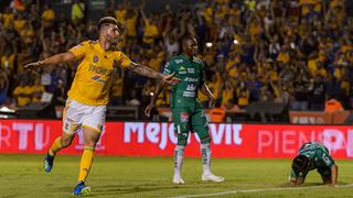 A paso firme: Tigres derrotó 2-0 a León en el Estadio Universitario por el Apertura 2018 de la Liga MX