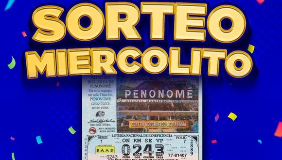 Lotería Nacional de Panamá, jueves 5 de enero: resultados del 'Sorteo Intermedio' (Foto: @lnbpma).