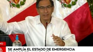Martín Vizcarra amplía hasta el 10 de mayo el estado de emergencia