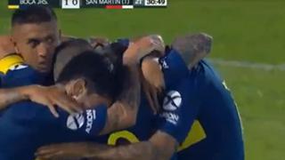 Potente disparo: Cardona anotó golazo de fuera del área para Boca Juniors por Copa Argentina [VIDEO]