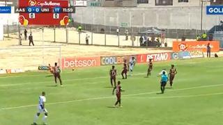 Explotó Sullana: el gol de Adrián Fernández a Universitario con un Sullana con 10 [VIDEO]