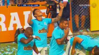 Debut soñado en el Gallardo: el gol de Christofer Gonzales en el 'Día de la Raza Celeste' [VIDEO]