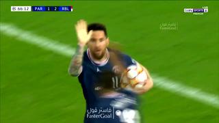 No podía ser otro: Lionel Messi y su golazo para el 2-2 del PSG vs. Leipzig [VIDEO]