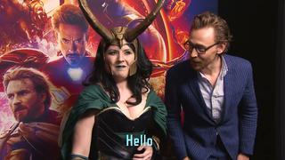 "Avengers: Infinity War":Tom Hiddleston, Loki, sorprendió así a sus fans en evento de cosplay