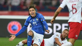 Sobre la hora del partido: Italia le ganó a Polonia por la Liga de Naciones 2018