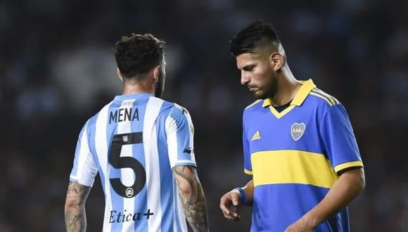Carlos Zambrano y Darío Benedetto sí tuvieron una discusión, confirmó el DT de Boca Juniors. (Foto: TyC Sports)