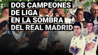 La reacción de James y Bale en el festejo del Real Madrid que se hace viral