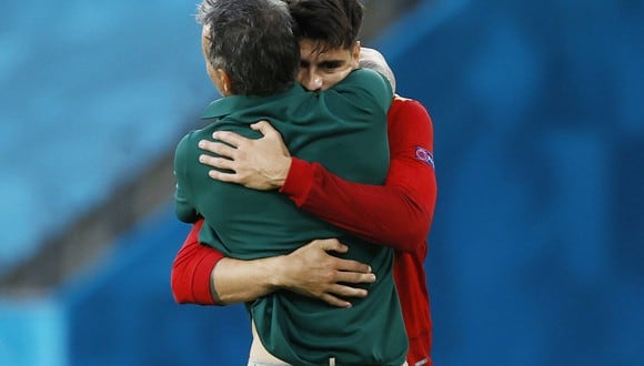 Luis Enrique respaldó a Álvaro Morata, quien recibió amenazas de muerte. (Foto: Reuters)