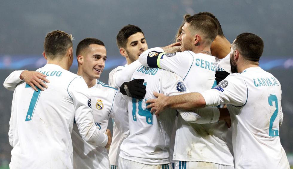 Real Madrid avanzó a los cuartos de final de la Champions League. (AFP)