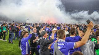 Heridos y detenidos: la ‘resaca’ de la celebración por el regreso del Schalke a la Bundesliga