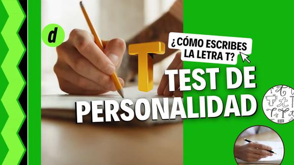 Test visual: tu manera de escribir la letra T revelará mucho sobre tu personalidad