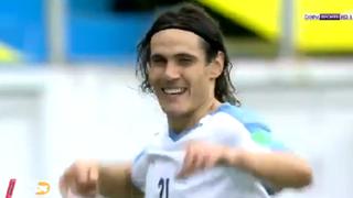 ¡Te están buscando, 'Matador’! Edinson Cavani marcó el 1-0 'charrúa’ en el Colombia vs. Uruguay [VIDEO]