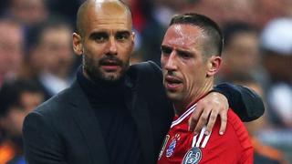 Guardiola vs. Ribéry: así respondió el Pep los ataques de su exjugador